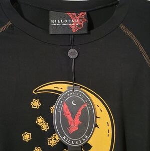KILLSTAR xxl Plus, NWT, black, long sleeve top